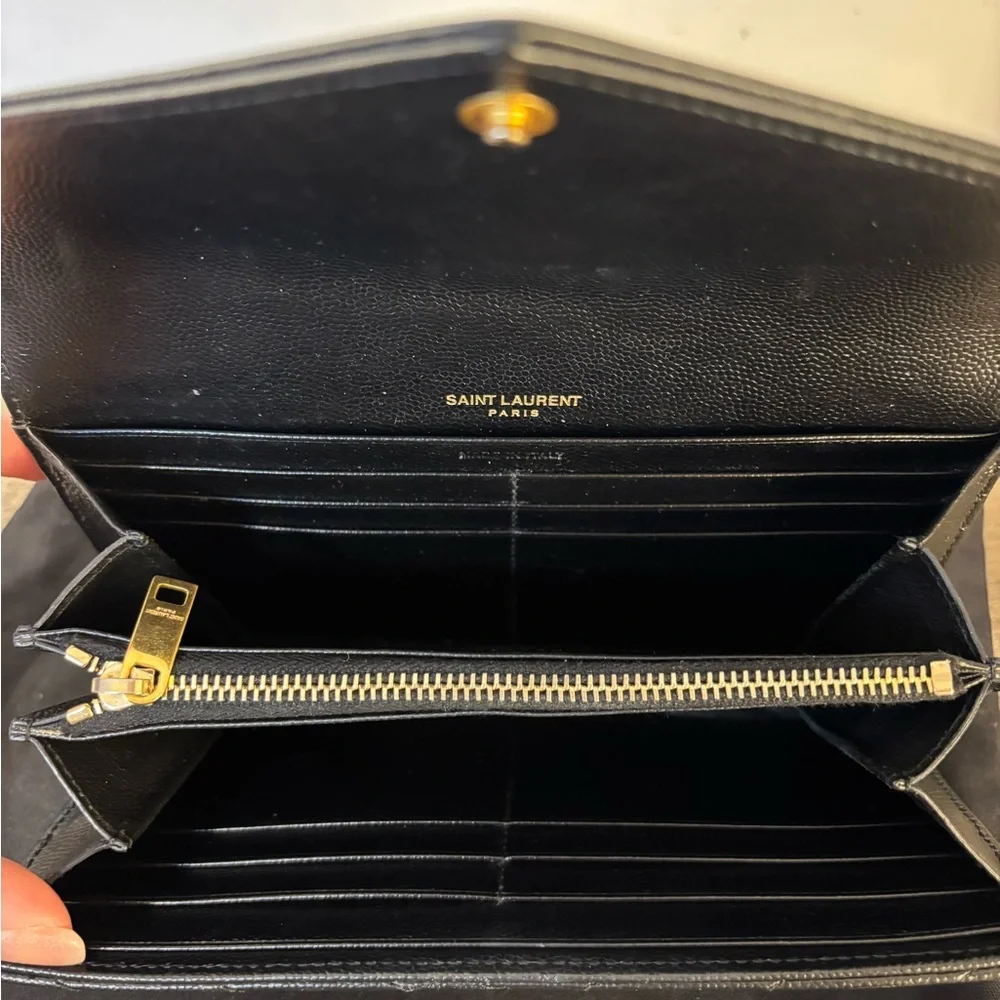 🖤SOLD🖤 YSL Cassandra Long Wallet - Picture 6 of 8